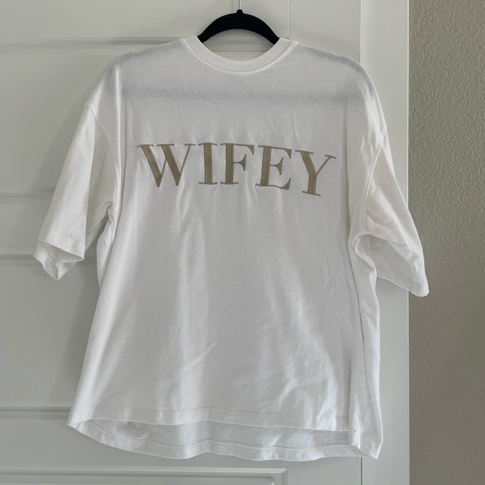 Wifey cotton Six Stories tee
